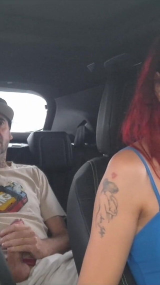 App Driver Fucks His Unknown Passenger!