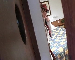 German Teen Rides Dick Before Cum on Tits