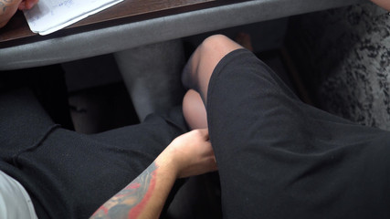 I Came to Do My Homework, I Had to Jerk Him off