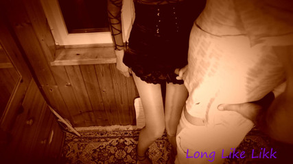 He Recorded on the Phone How He Cums on My Legs...