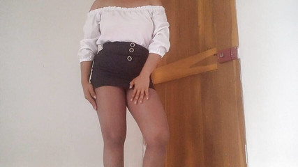 Math Teacher Gives Classes Aimed at Her Rebellious Student and She Masturbates Looking at the Rich Cock of Her Student Camilo!