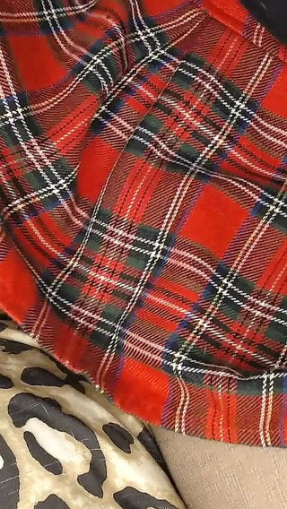 Pantyhose up My Skirt Pussy Tease